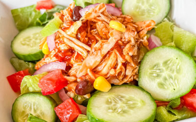 Diabetes friendly BBQ Chicken Salad