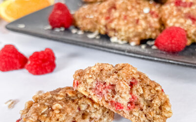 Diabetes Oatmeal Cookie Recipe with Orange and Raspberry