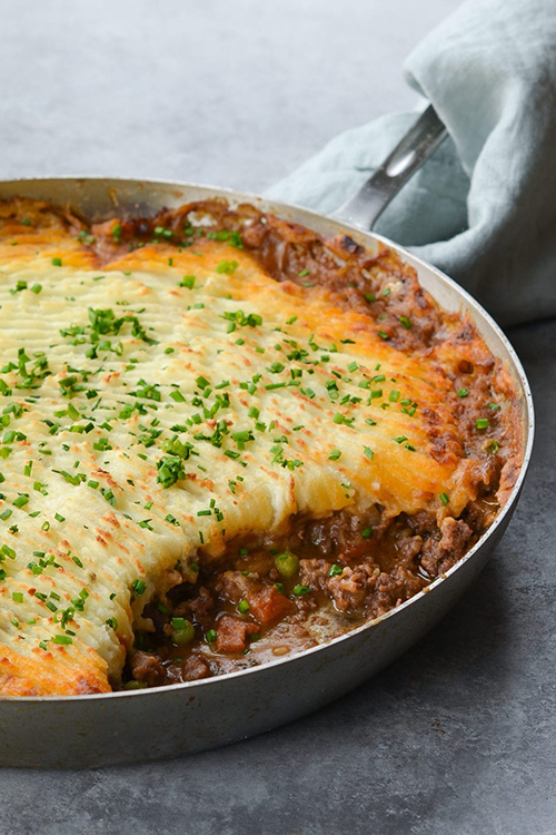 Irish Shepherd's Pie made Diabetic Friendly