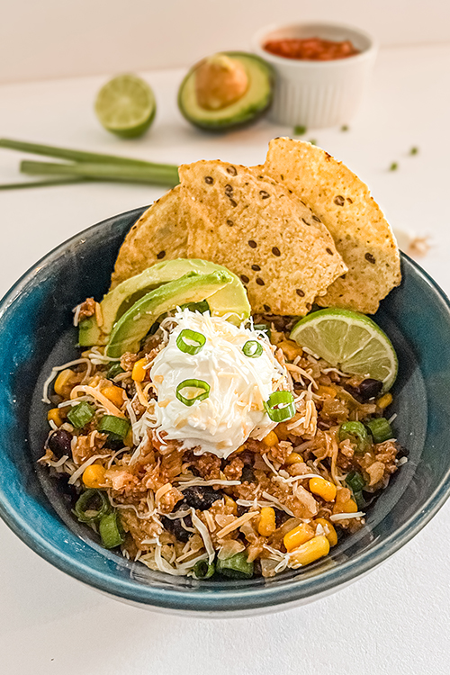 Low Carb Mexican Cauliflower Rice Recipe