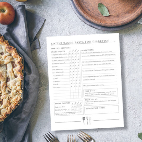 The Best Baked Pasta for Diabetics Recipe - Devotions On Diabetes