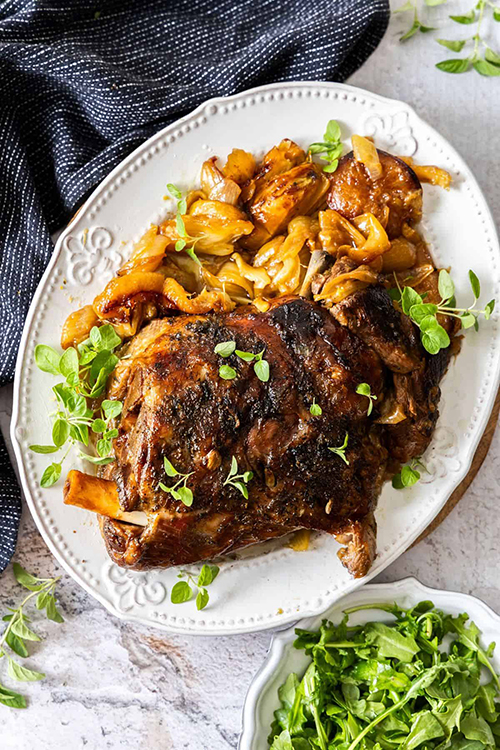 Slow Roasted Lamb Shoulder for Easter Dinner