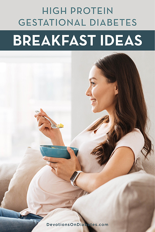 breakfast ideas for gestational diabetes pin
