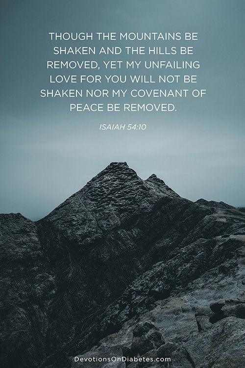 Isaiah 54:10 - Bible Verses about the unconditional love of God