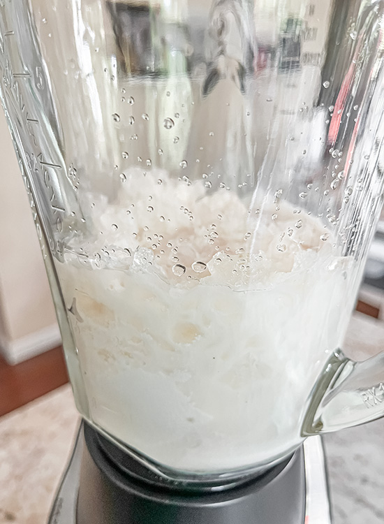 low sugar frappuccino in a blender 2