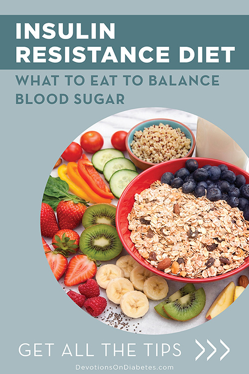 Insulin Resistance Diet Plan - main pin image