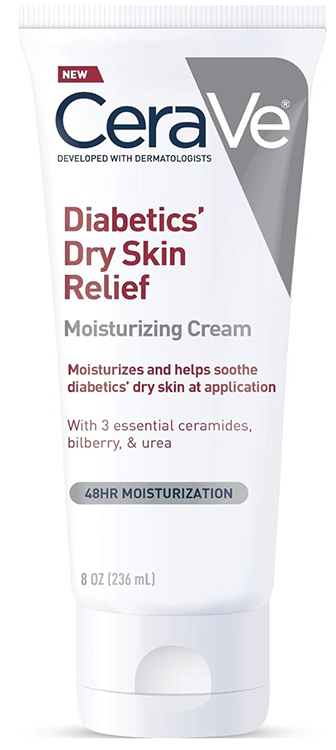 CeraVe Diabetics' Dry Skin Relief Moisturizing Cream